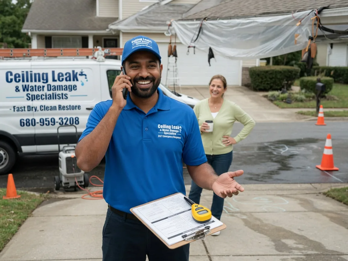 Ceiling Leak Cleanup Cardwell, MO FAQs